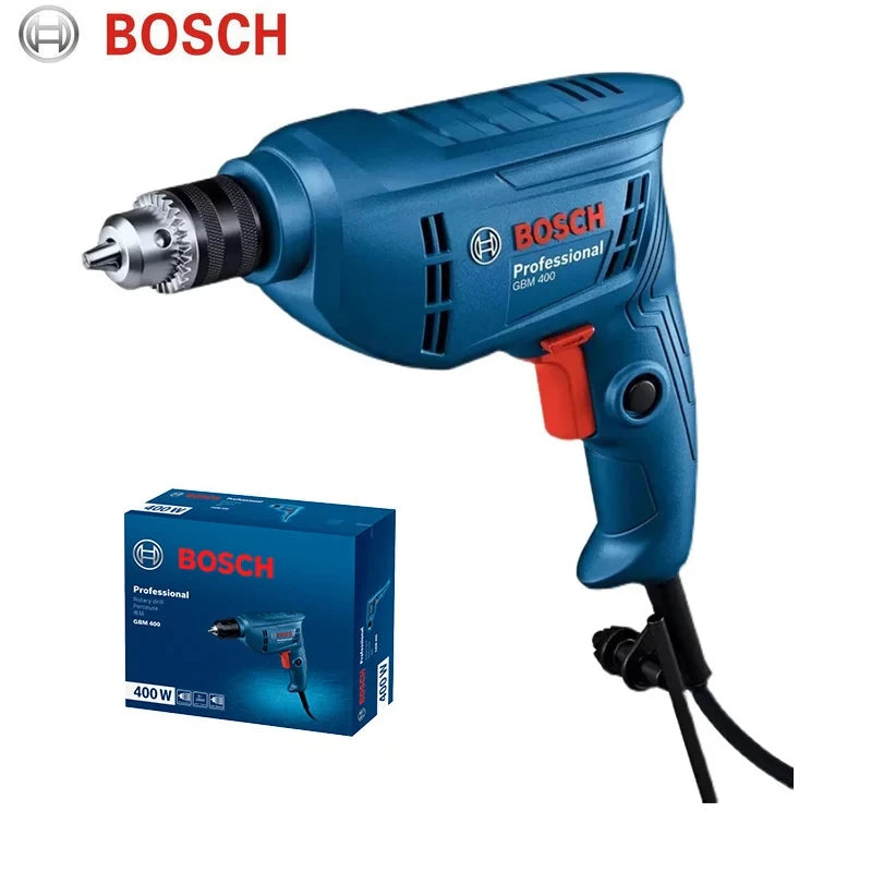🔩 Bosch GBM400KL – Furadeira/Sofitadeira Elétrica Compacta 400 W – Ideal p/ Casa & Profissional