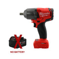 Milwaukee 1300N.M High Torque Brushless Electric Impact Wrench 18V Cordless Electric screwdriver Car Truck Repair Power Tools