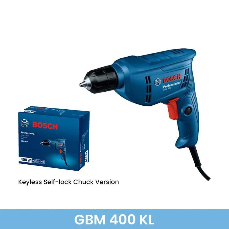 🔩 Bosch GBM400KL – Furadeira/Sofitadeira Elétrica Compacta 400 W – Ideal p/ Casa & Profissional