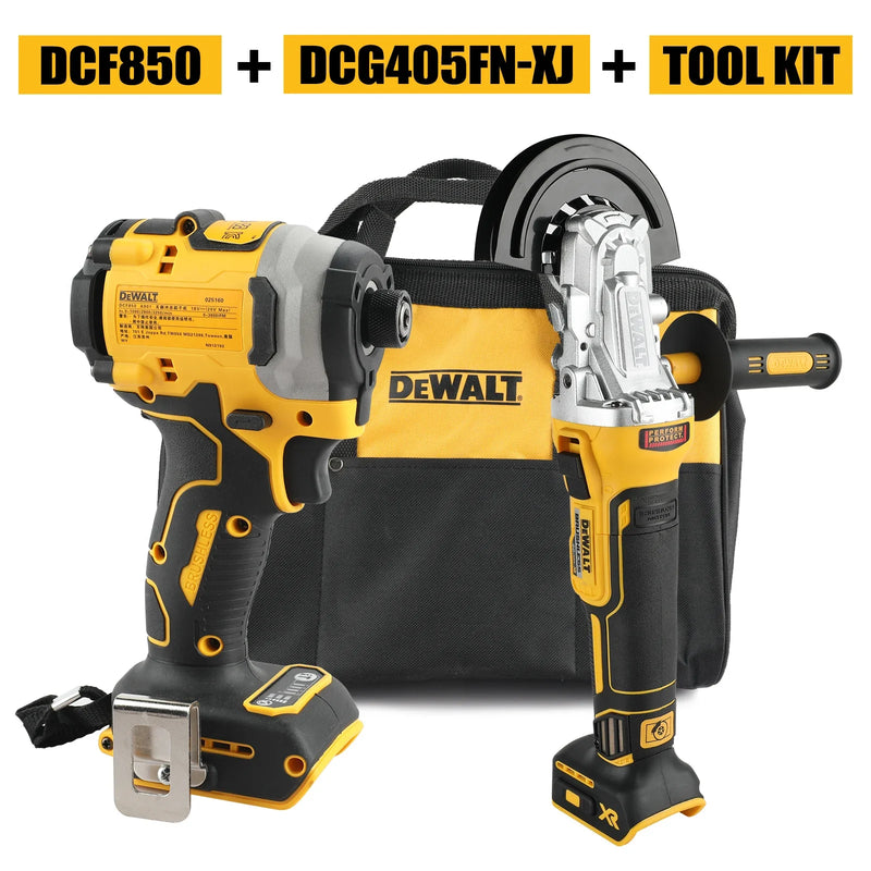 DeWalt Dcf850 Dcg405FN DWbag electric screwdriver angle grinder polishing machine  hand drill impact drill