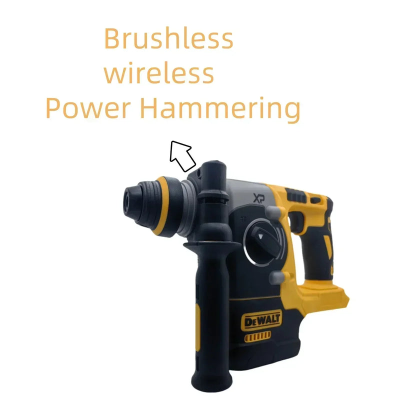 DEWALT  Rotary Hammer Drill 18V/20V MAX SDS Brushless 1in PLUS L-Shape Carpentry Impact Drill Bare Tool