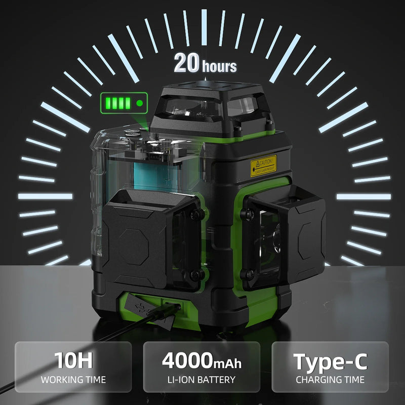 Nível a laser 12 linhas Huepar