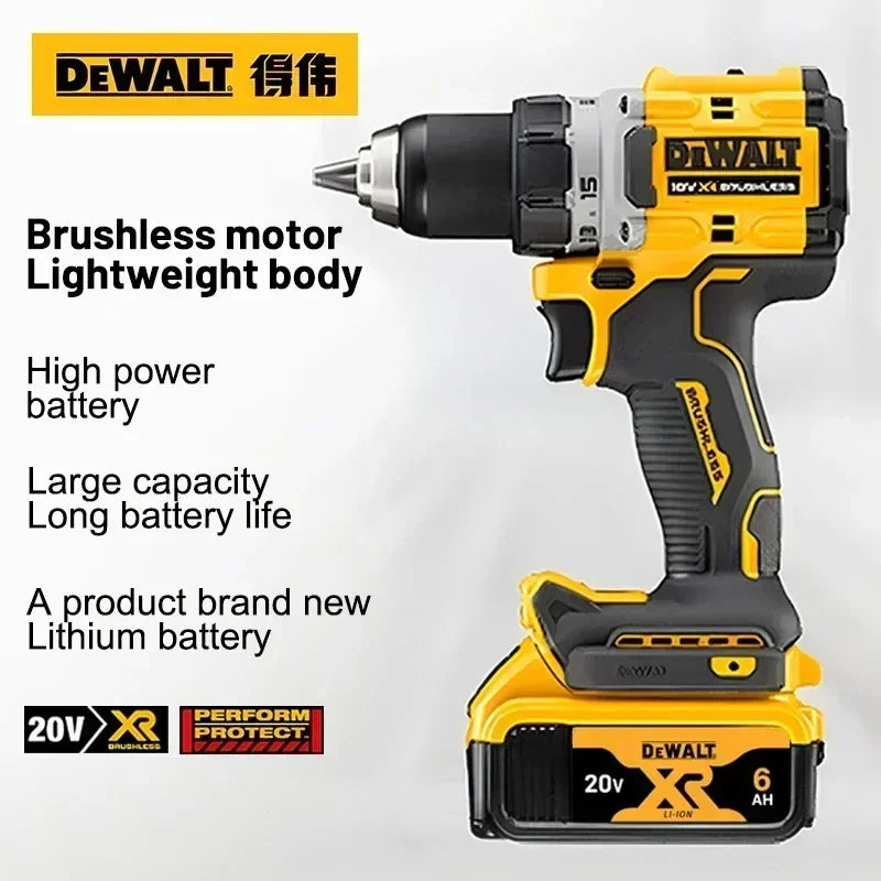 Dewalt 20V Battery 6.0Ah Replacement Battery  DCB200 Rechargeable DCD887 DCD805 DCF860 DCG406 DCF512Power Tool Battery