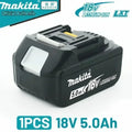 100% original Makita 6.0Ah for Makita 18V Battery BL1830B BL1850B BL1850 BL1840 BL1860 BL1815 Replacement Lithium Battery