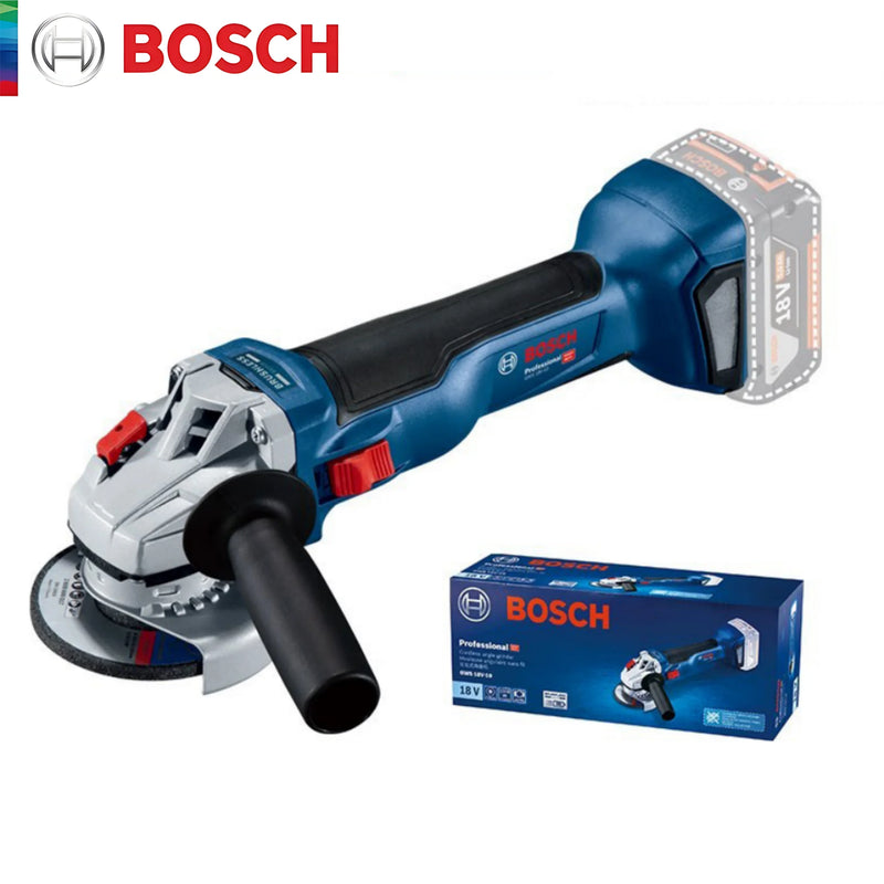 Esmerilhadeira Angular Bosch GWS 18V-10 – Sem Fio, Motor Brushless, 1000W de Potência e Alta Segurança