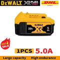 Original DEWALT battery，20V,，6AH， rechargeable lithium-ion battery，DCB115，DCB118,，Dewalt tool battery, dewalt ，DCB1104 charger