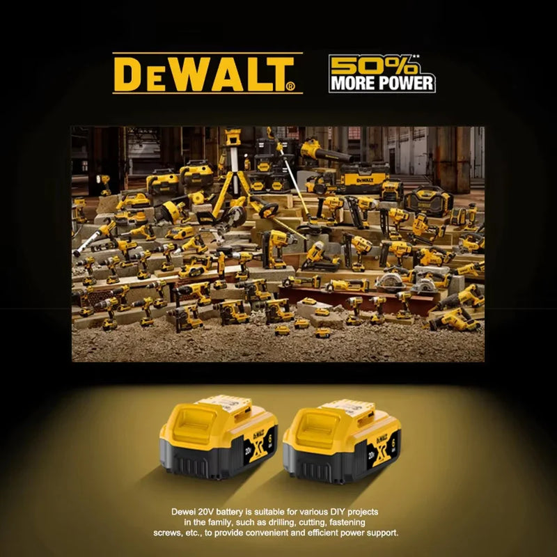 Original DEWALT battery，20V,，6AH， rechargeable lithium-ion battery，DCB115，DCB118,，Dewalt tool battery, dewalt ，DCB1104 charger