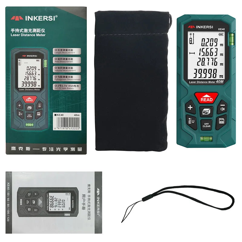 Trena a laser INKERSI 60 Metros