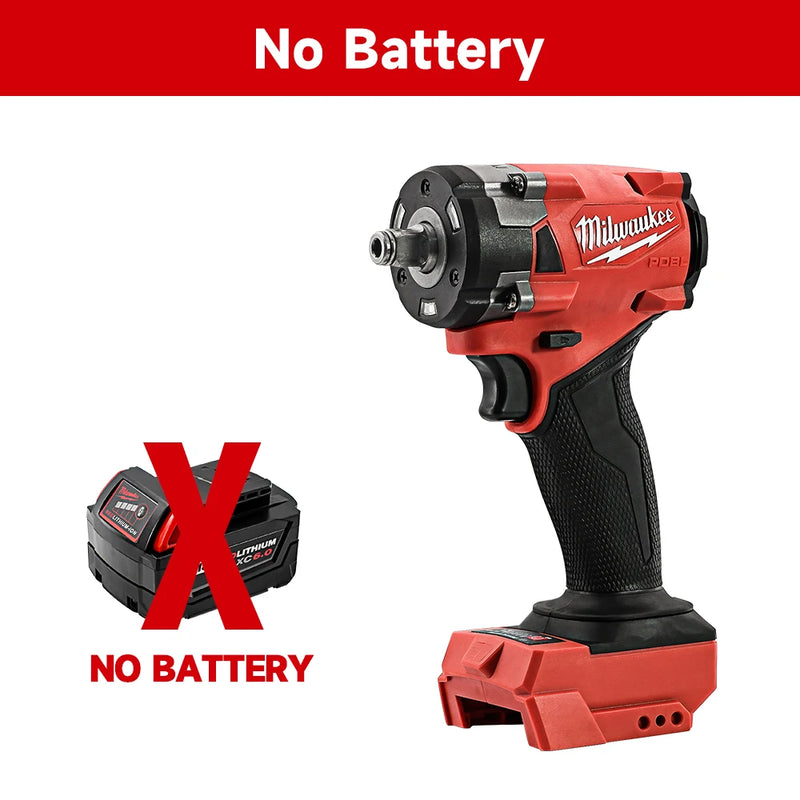 Milwaukee M18 18V | Chave de Impacto 339Nm 1/2" – Compacta, Potente e Sem Fio