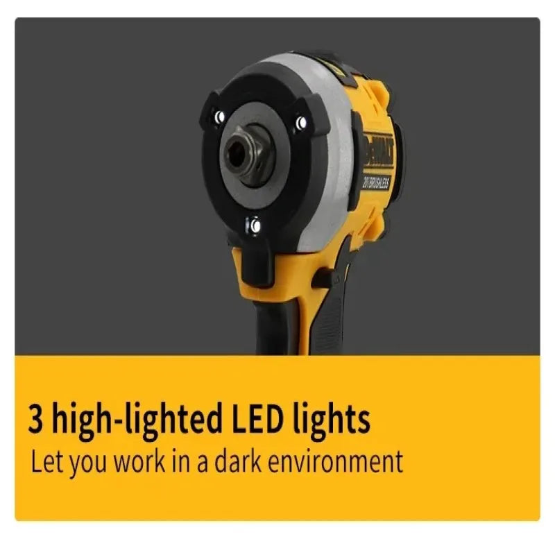 DEWALT DCF922 – Chave de Impacto 20V com 406Nm de Torque, Motor Brushless e Alta Rotação 2500 RPM