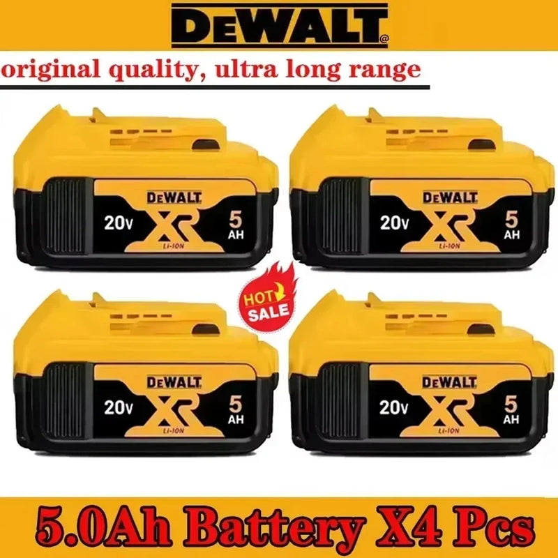 Original DEWALT battery，20V,，6AH， rechargeable lithium-ion battery，DCB115，DCB118,，Dewalt tool battery, dewalt ，DCB1104 charger