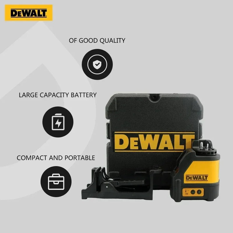 Nível A Laser Verde 2 Linhas 30 Metros Dw088cg - Dewalt