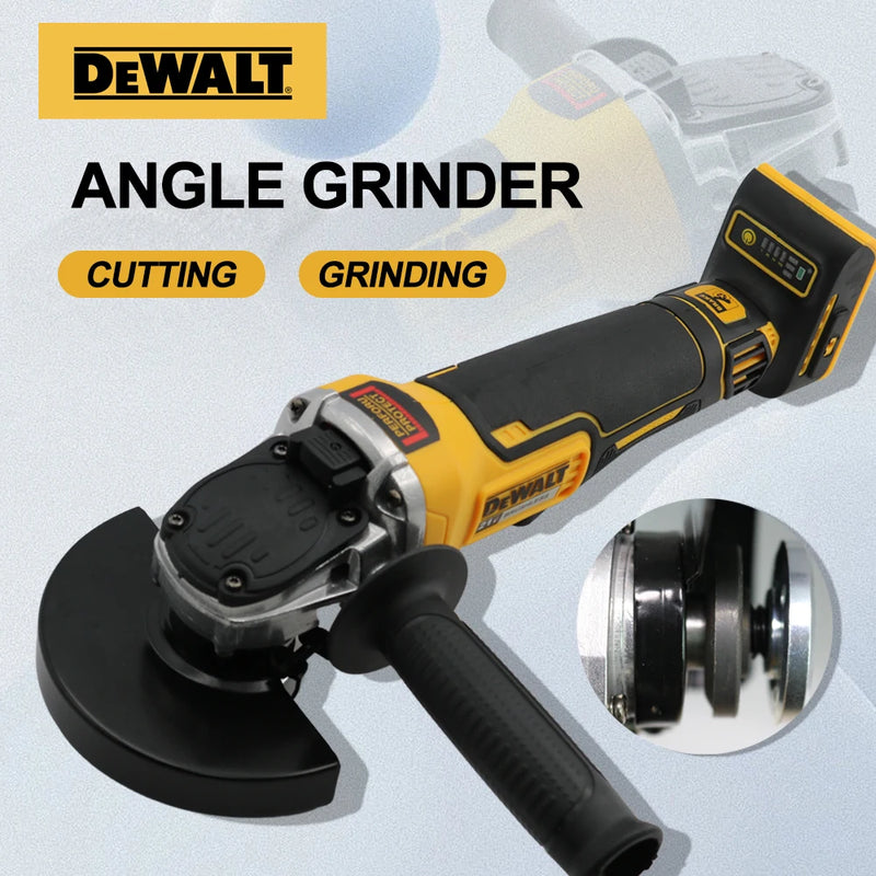 Esmerilhadeira Angular DEWALT DCG406 Brushless 100/125MM – Alta Performance com Freio de Recuo | 20V