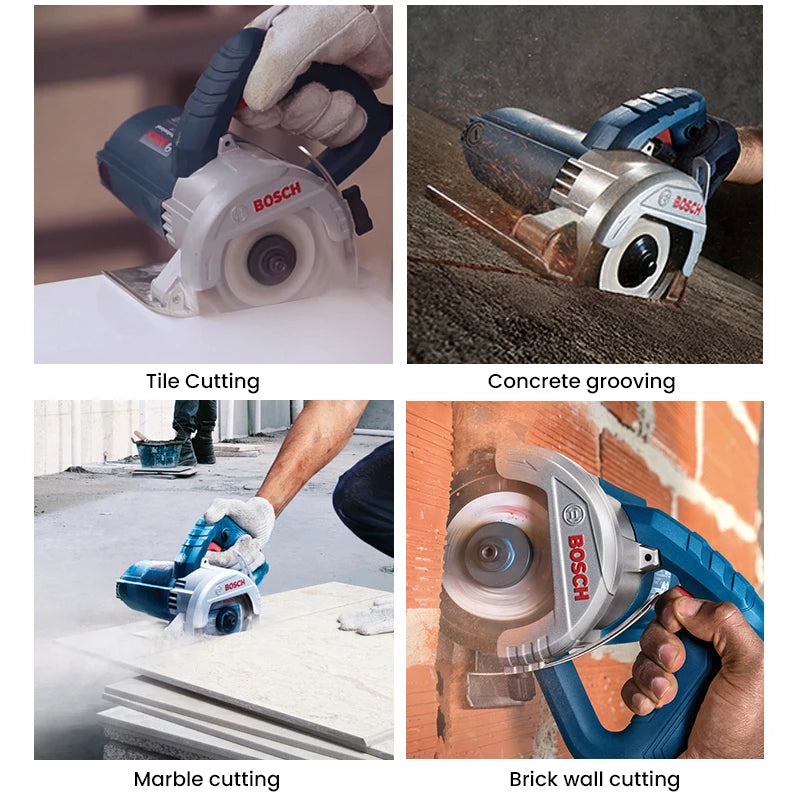1400W Bosch GDC140 Cutting Machine Wood Marble Stone Slotting Machine 115mm Diameter Circular Saw Diamond Tile Electric Cutter