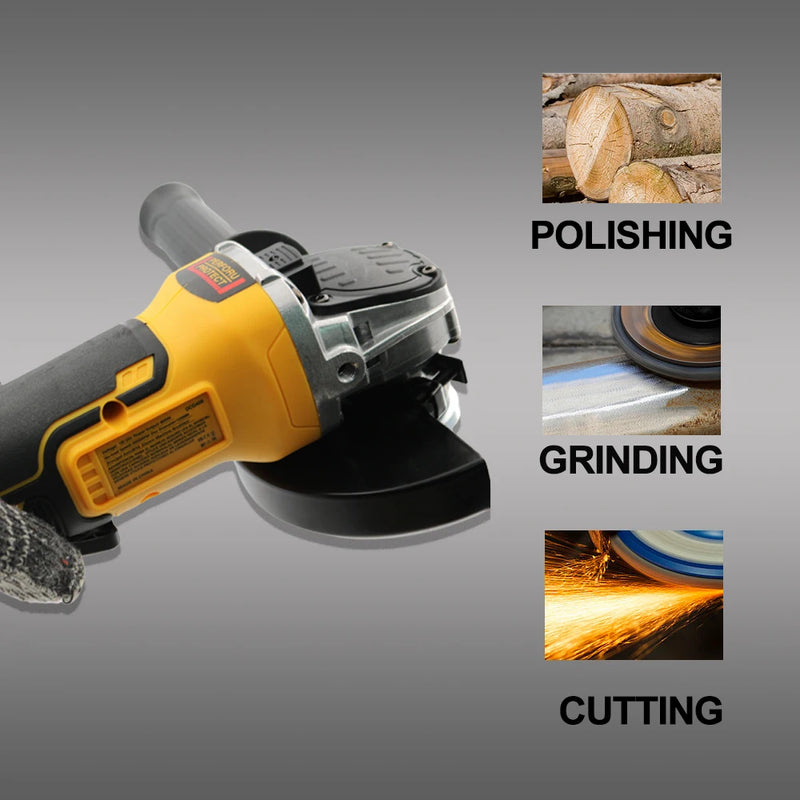 Esmerilhadeira Angular DEWALT DCG406 Brushless 100/125MM – Alta Performance com Freio de Recuo | 20V