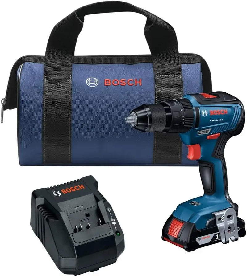 Parafusadeira e furadeira BOSCH GSB18V-490N