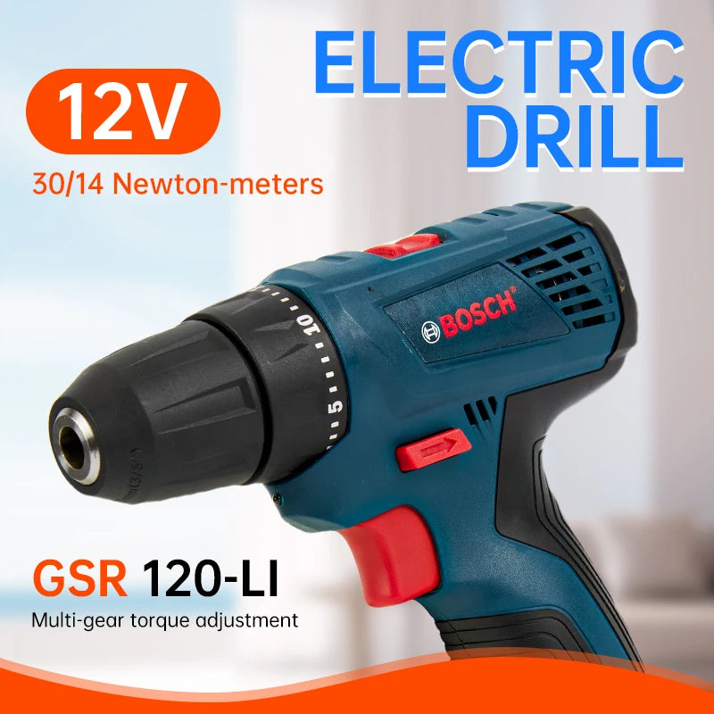 Parafusadeira e furadeira GSR-120 LI Bosh cor azul