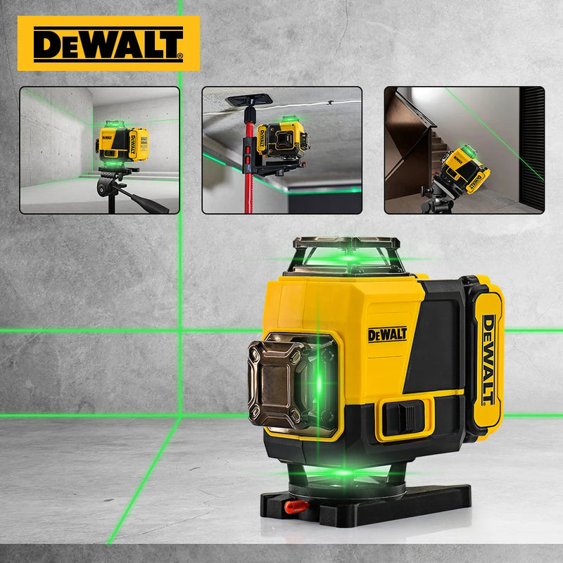 Nível a laser Dewalt 16 linhas verde