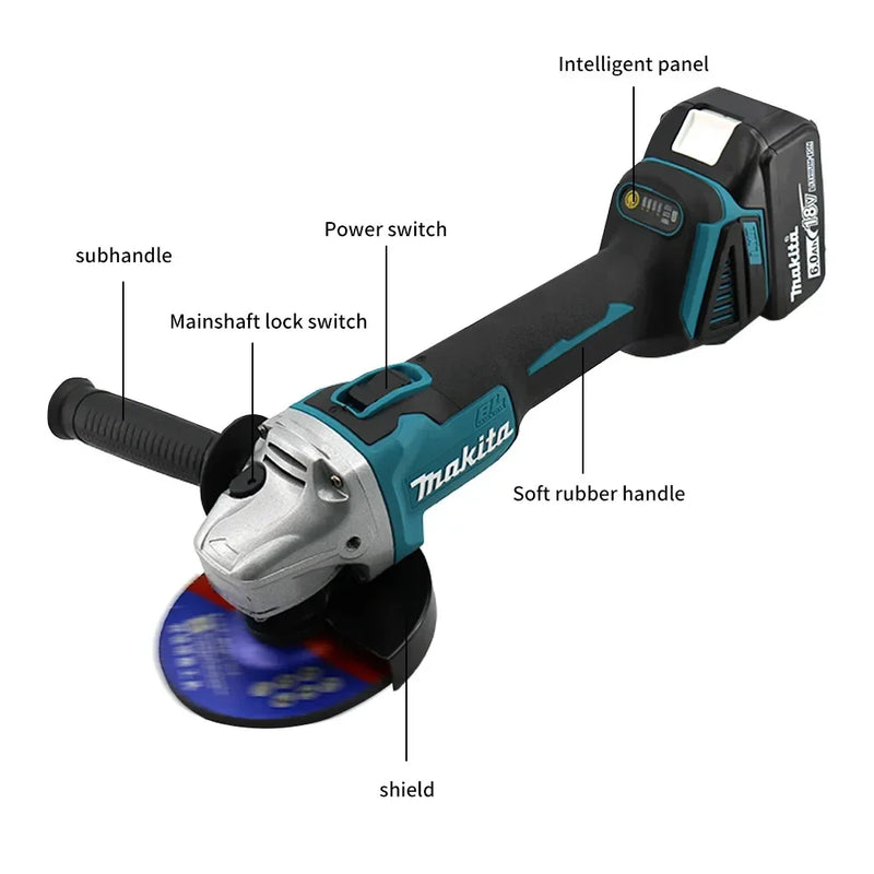 Esmerilhadeira angular DGA-404 Makita 18V