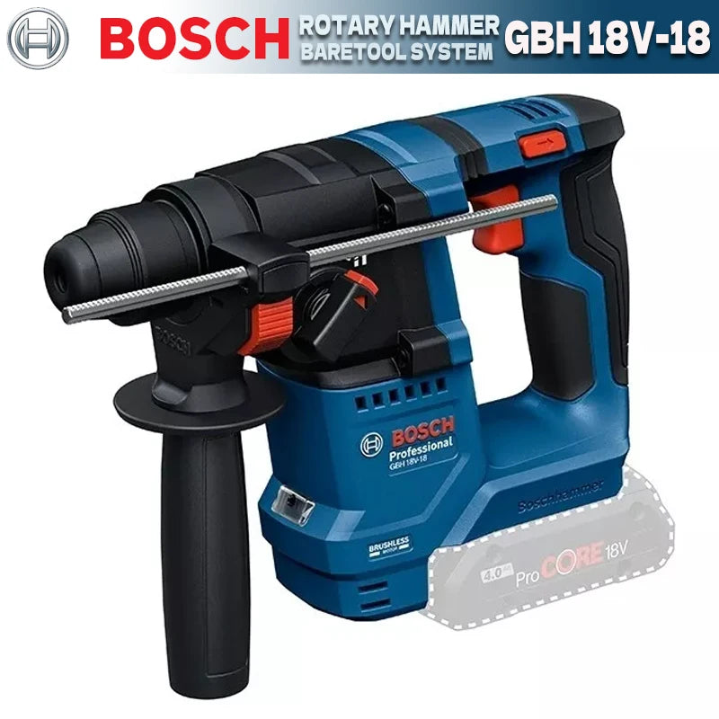 Martelete rompedor Bosh GBH 18V-18 não acompanha bateria