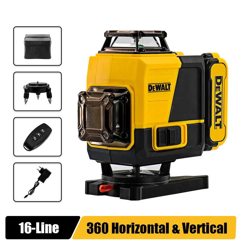 Nível a laser Dewalt 16 linhas verde