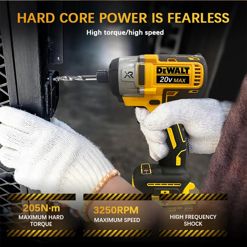 Parafusadeira de Impacto a Bateria 20V Dewalt Modelo DCF887B Sem Bateria e Sem Carregador