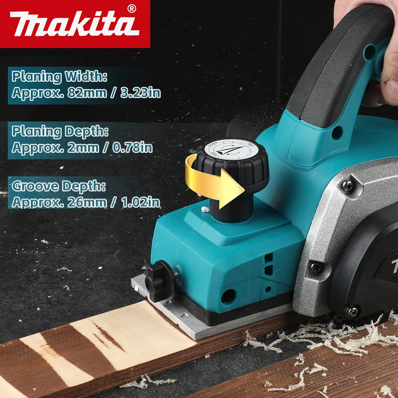 Plaina a bateria Makita 18V