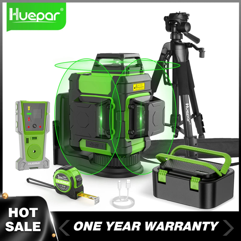 Nível a laser 12 linhas Huepar