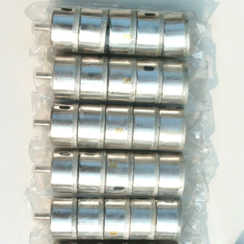 Jogo de serra copo diamantada para furadeira de 3mm a 60mm