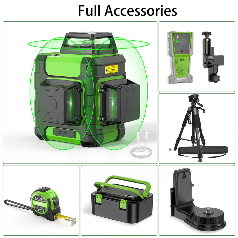 Nível a laser 12 linhas Huepar