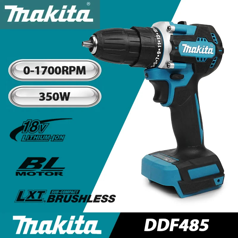 Furadeira Parafusadeira 18v 5ah Makita DDF-485