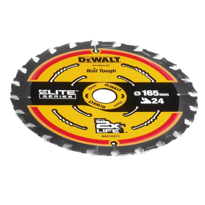 Lâmina De Serra Circular 24 Dentes 7 1/4 Dwaw71424 Dewalt